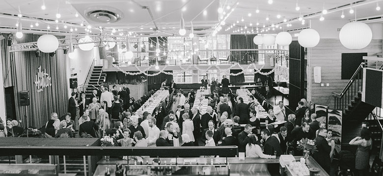 Wedding Catering fairy lights